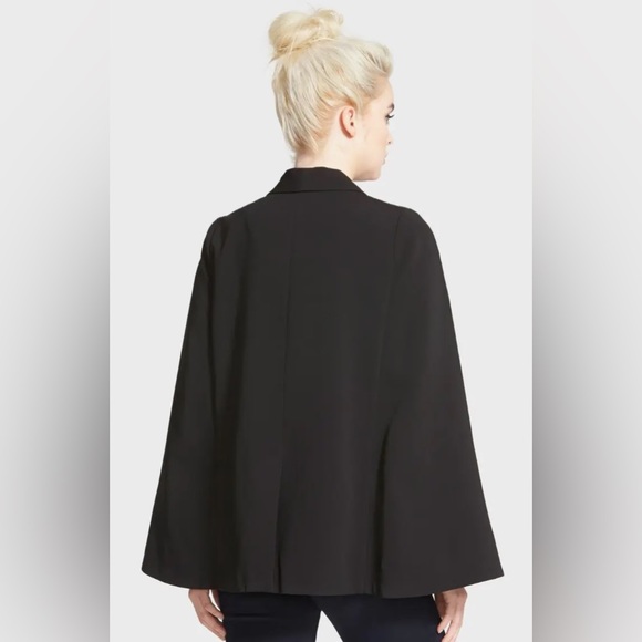 Mural Black Cape Blazer XS Sz 0-4 - Picture 4 of 8